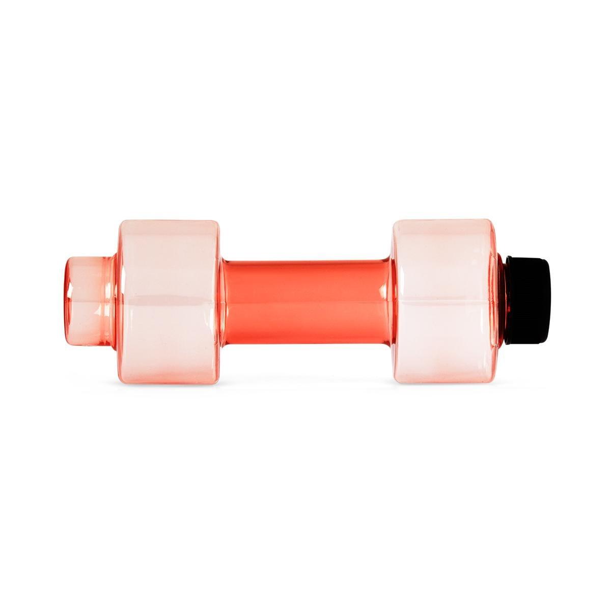 Pink drinking bottle