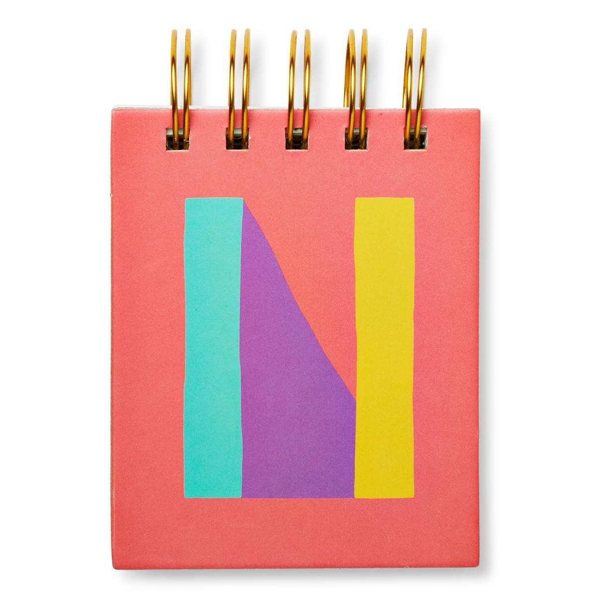 Red notepad