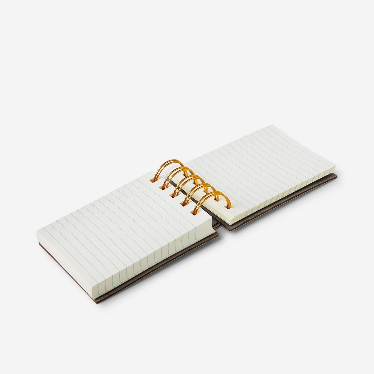 Red notepad