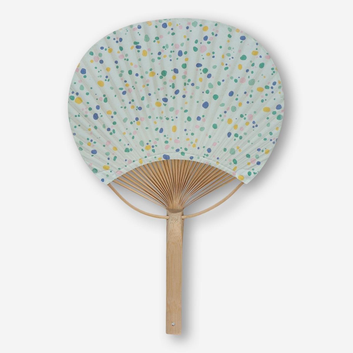 Turquoise fan