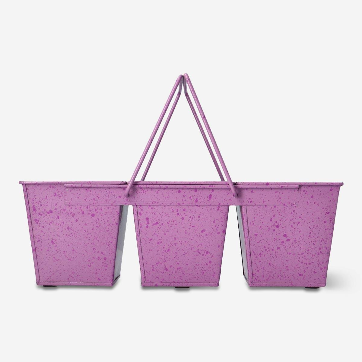 Pink plant pots