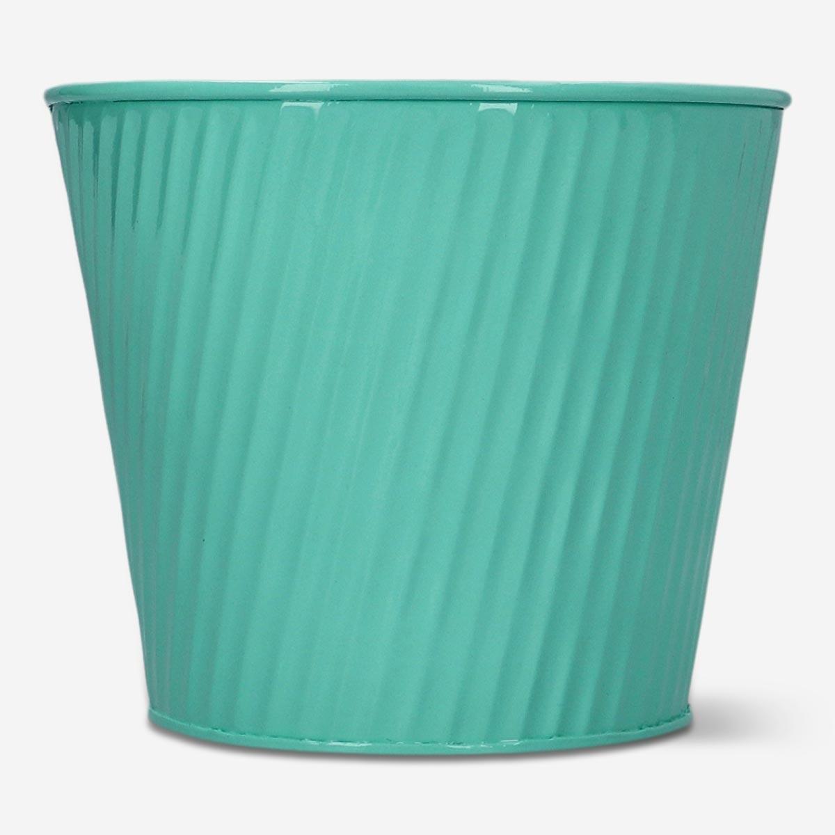 Green flowerpot. 14 cm