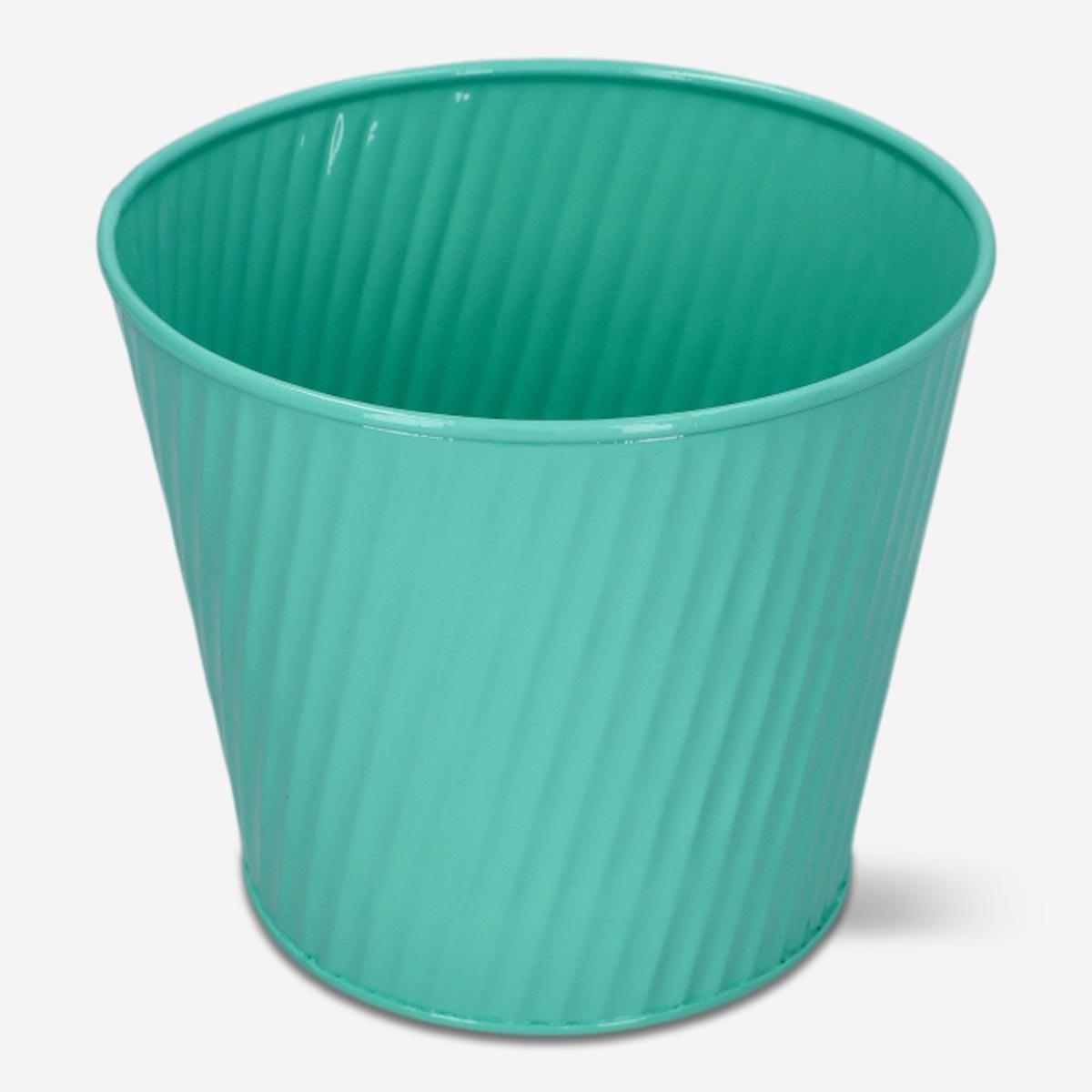 Green flowerpot. 14 cm