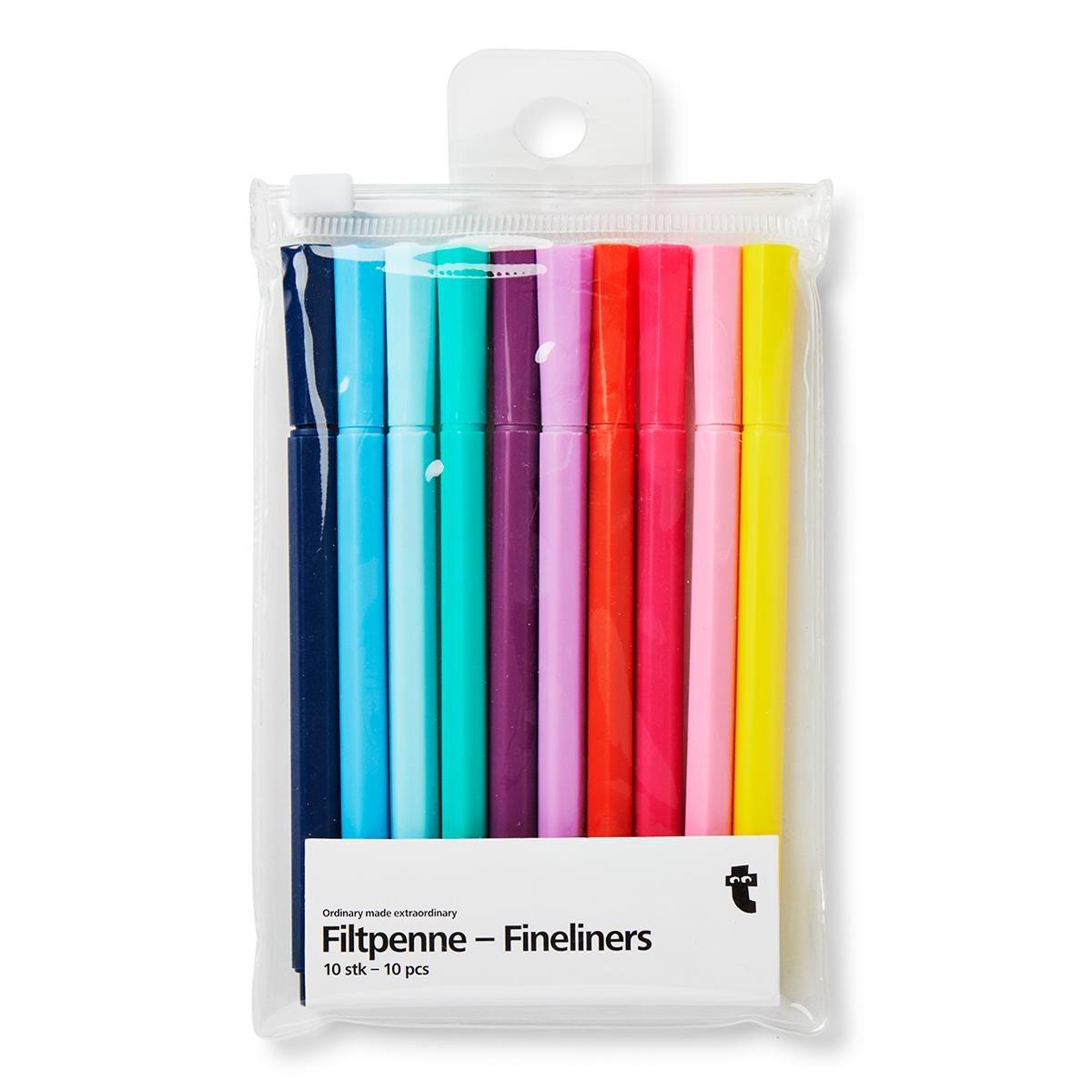 10 pcs. fineliners