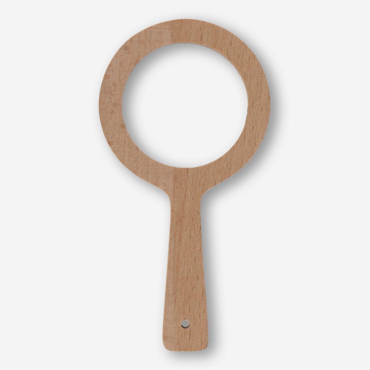 Wooden Magnifying glass