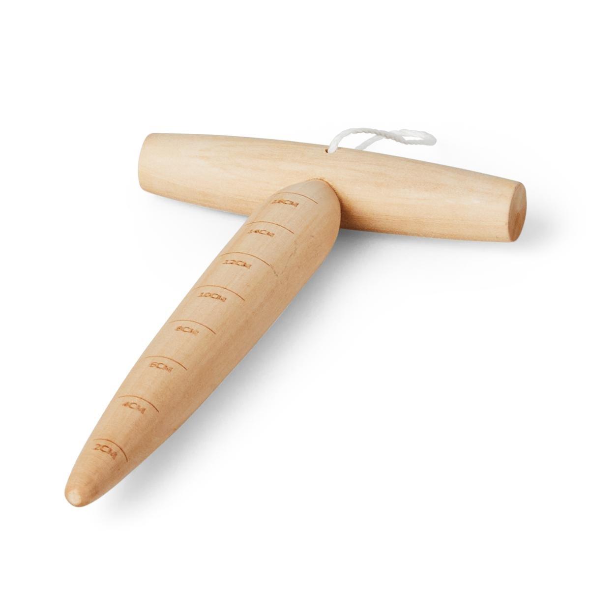 Wooden Garden dipper and ruler