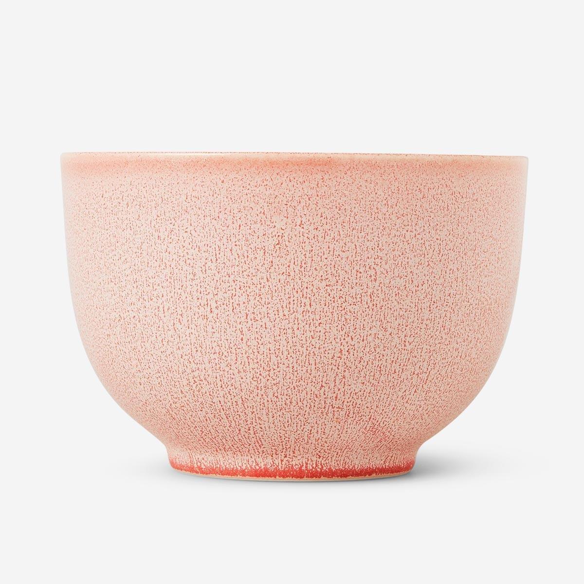 Pink ramen bowl