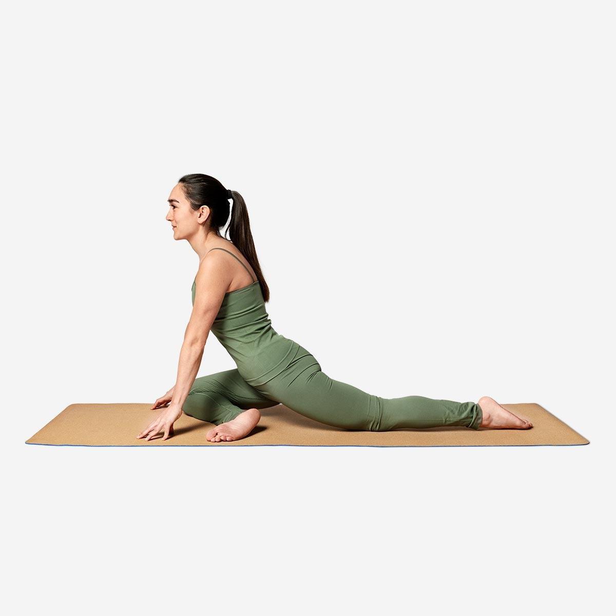 Brown yoga mat