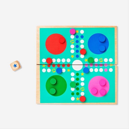 Multicolour ludo game