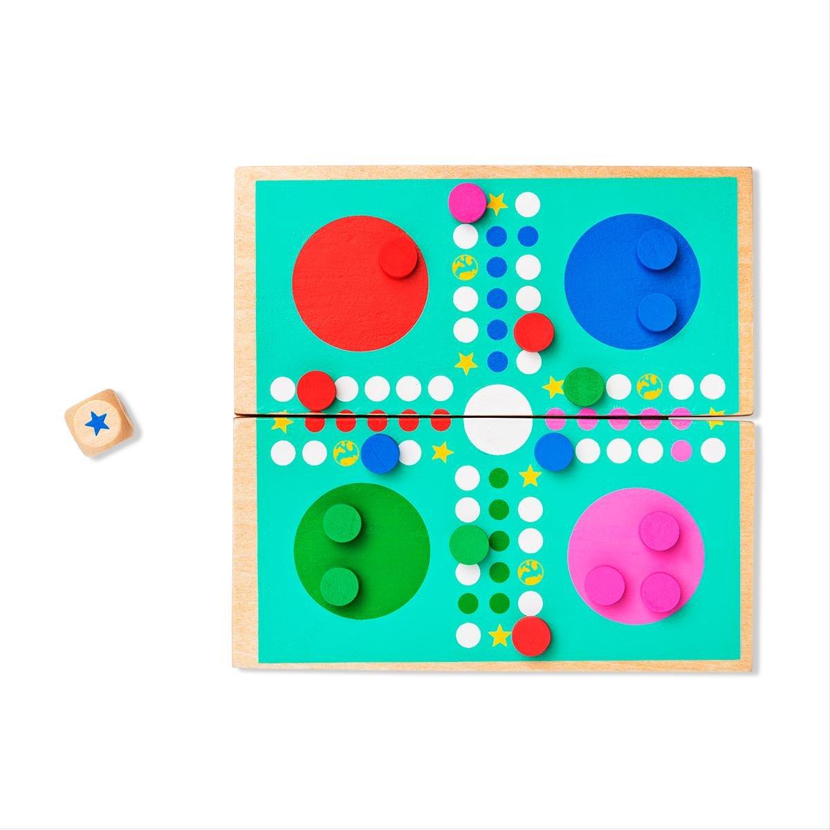 Multicolour ludo game