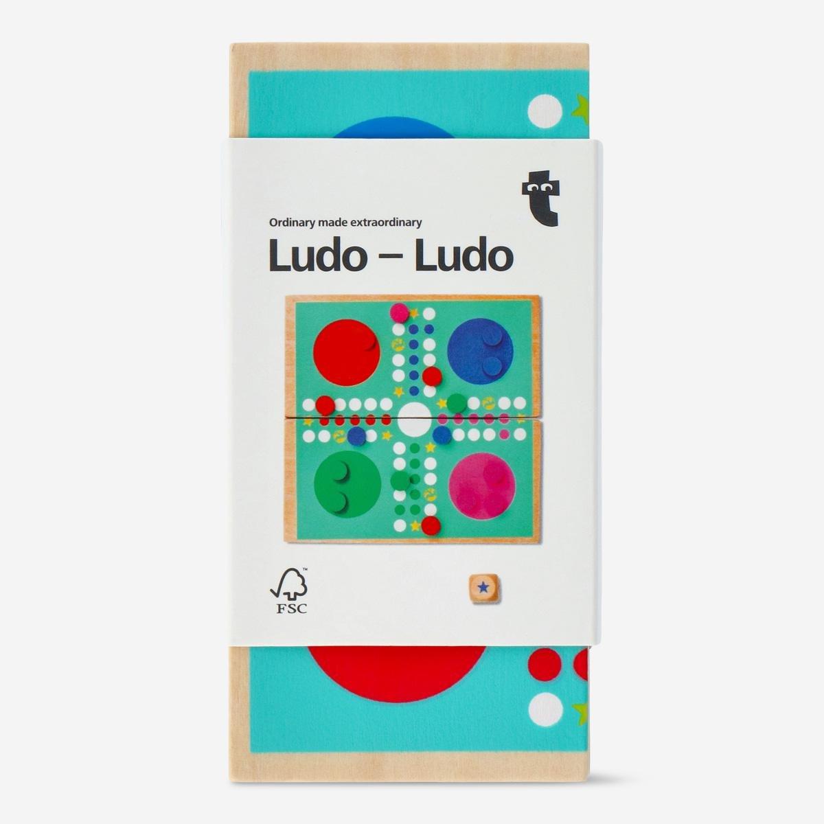 Multicolour ludo game