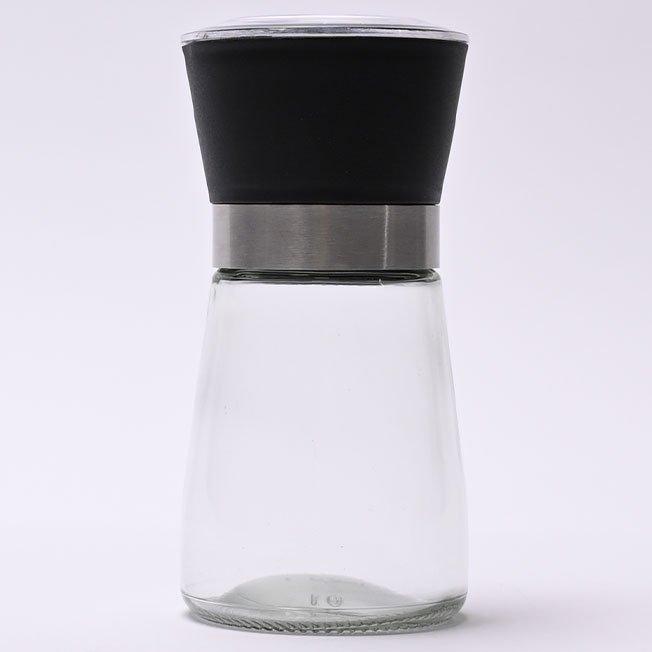 Black pepper mill grinder