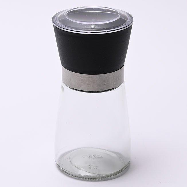 Black pepper mill grinder
