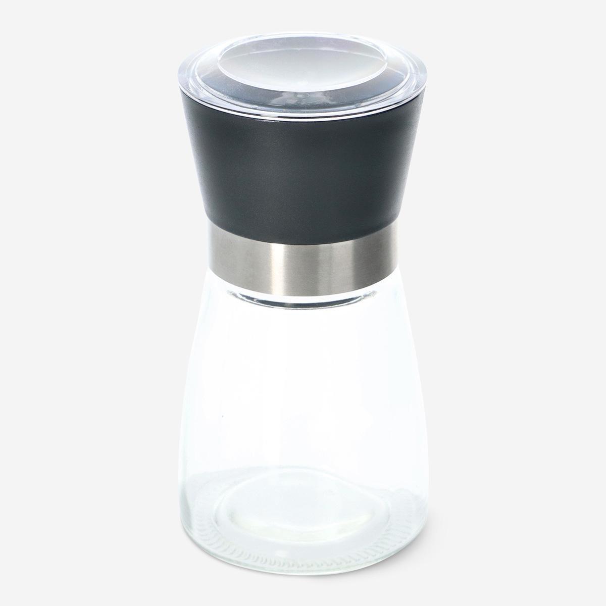 Black pepper mill grinder