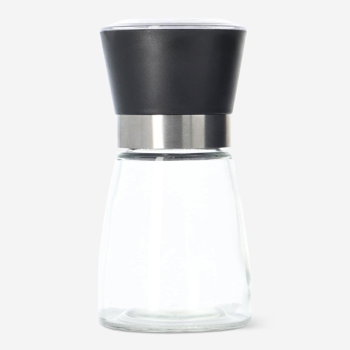 Black pepper mill grinder