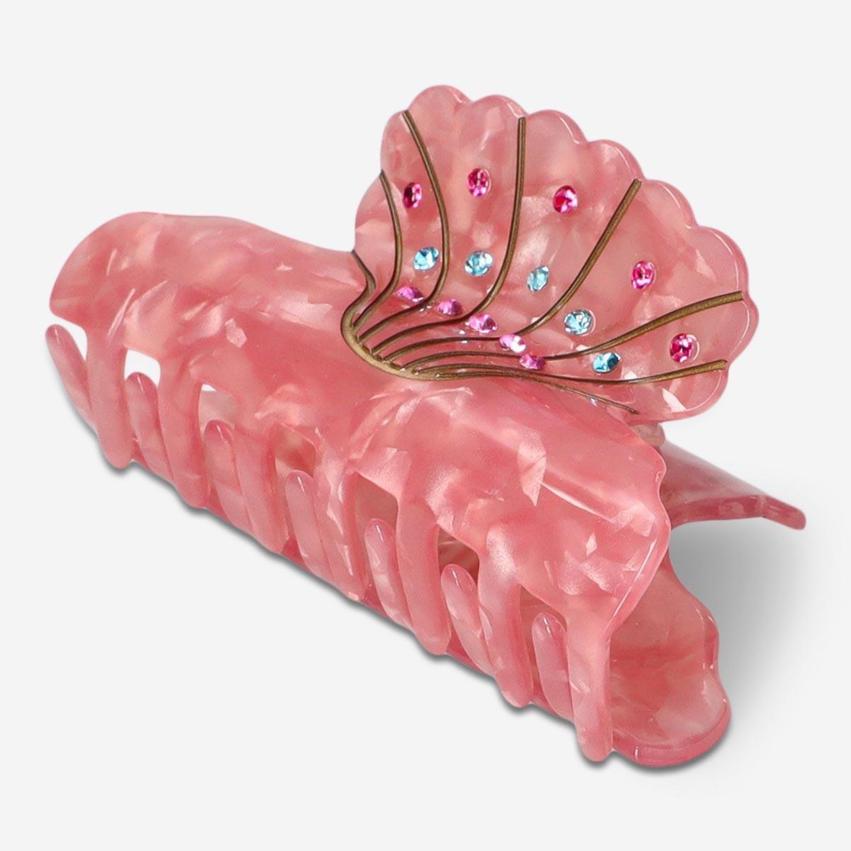 Pink hair clip