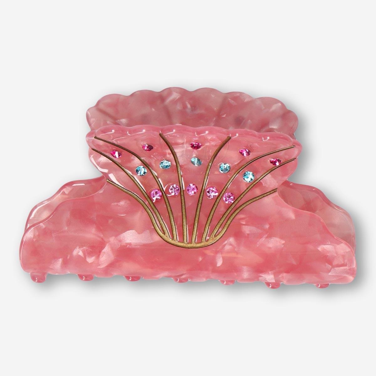 Pink hair clip