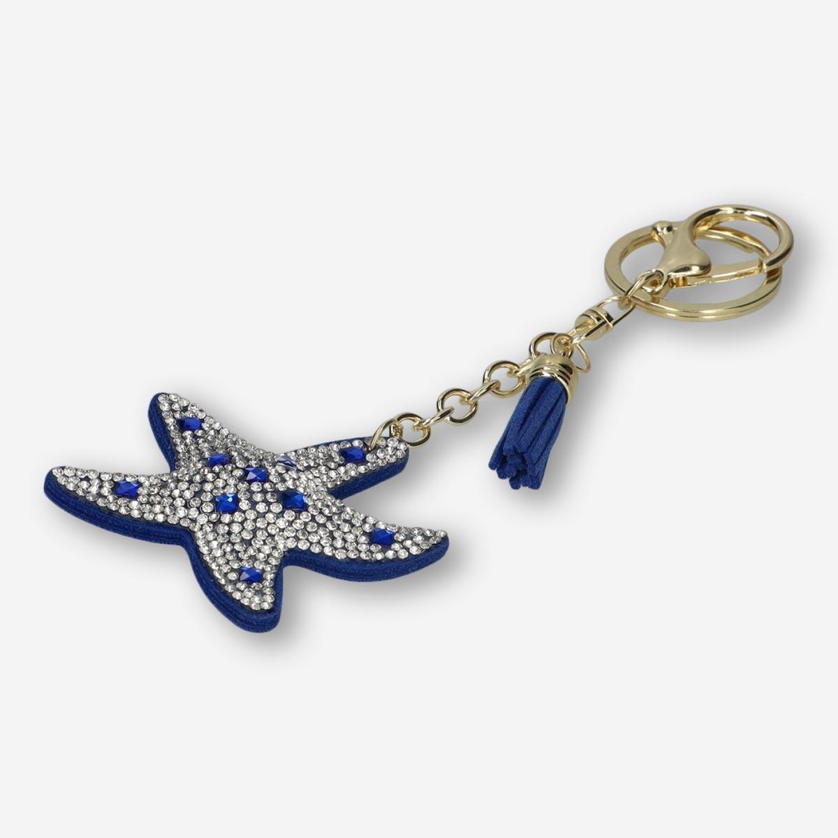 Blue key ring