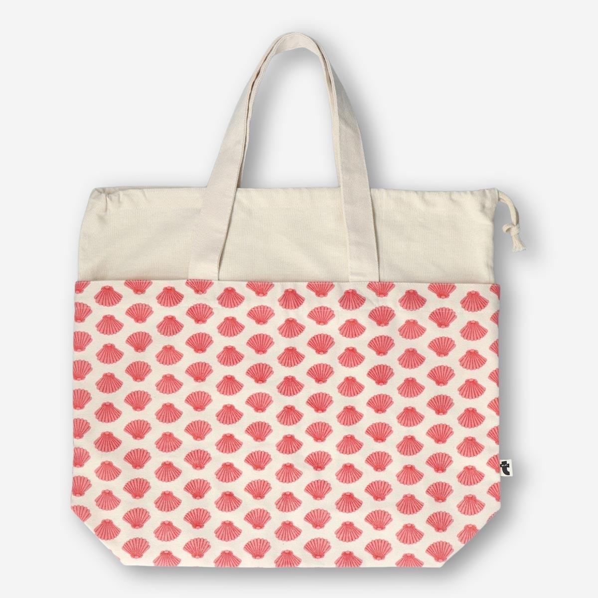 Orange tote bag