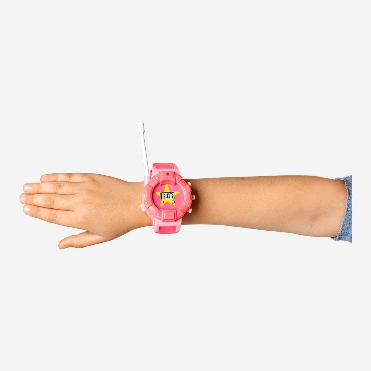 Pink walkie-talkie bracelet