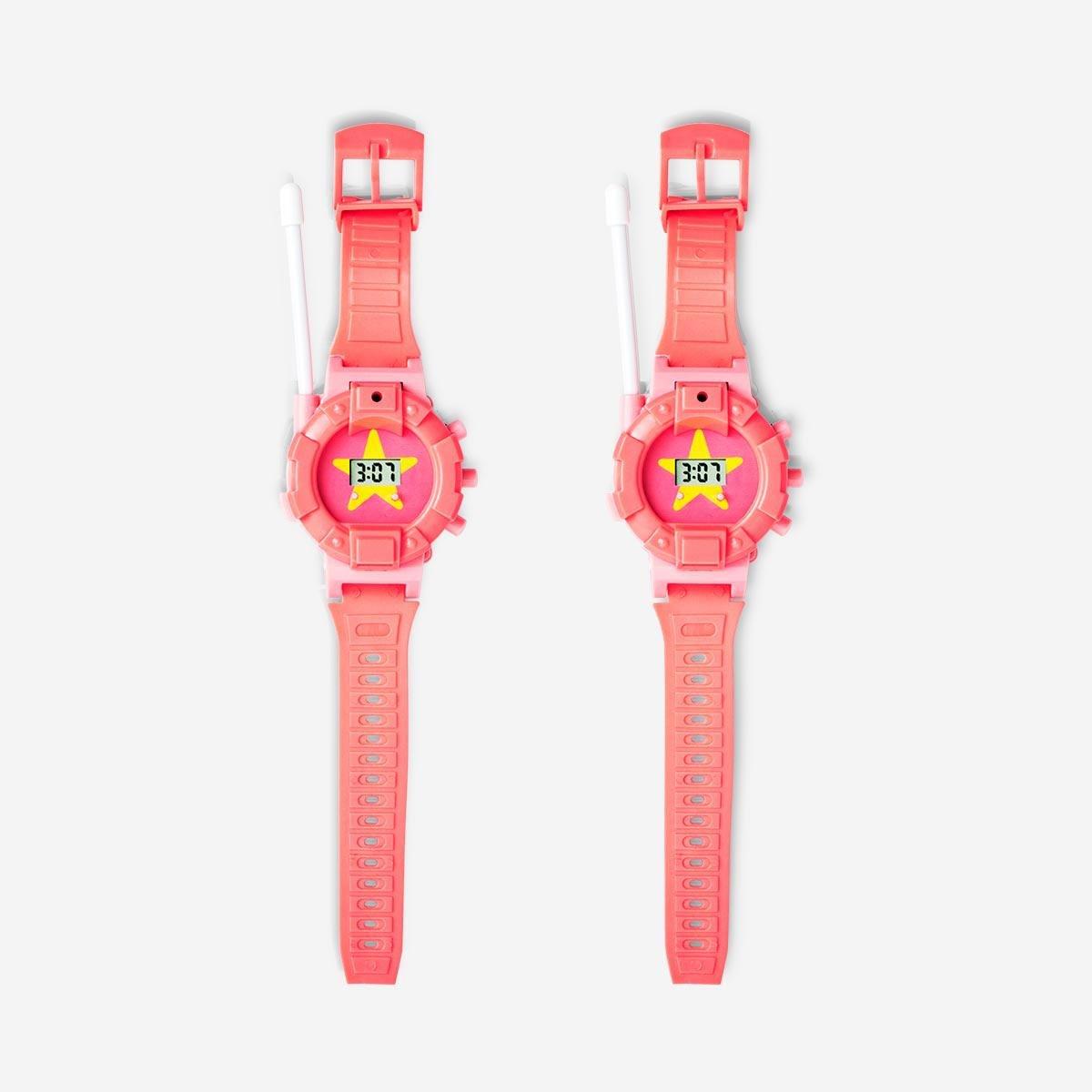 Pink walkie-talkie bracelet