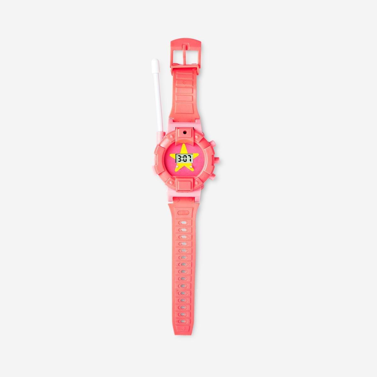 Pink walkie-talkie bracelet