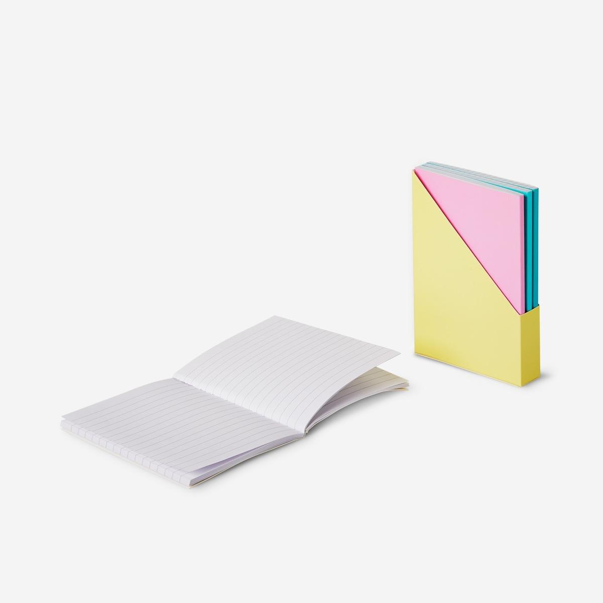Yellow notebooks. a6