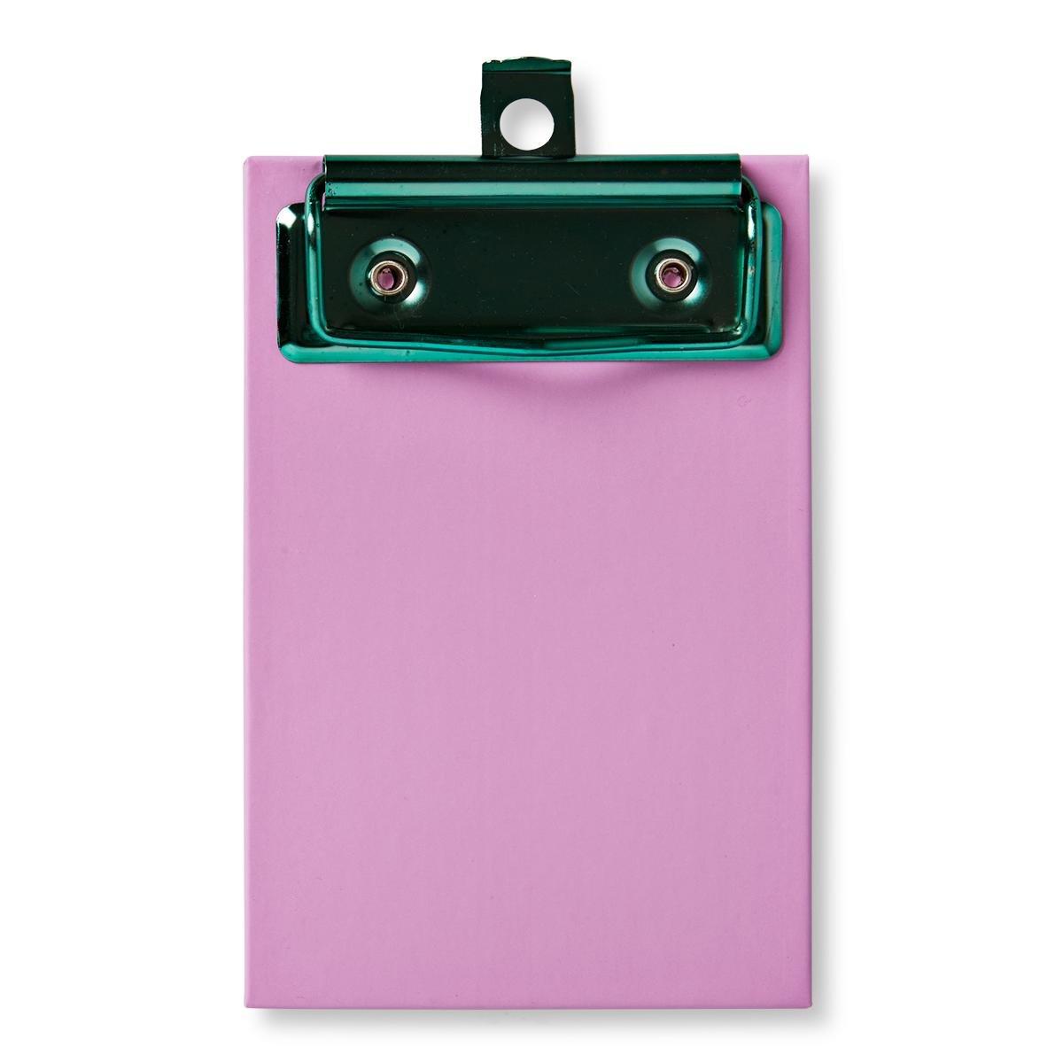 Pink clipboard