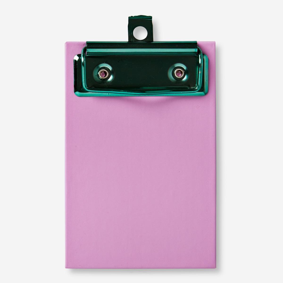 Pink clipboard