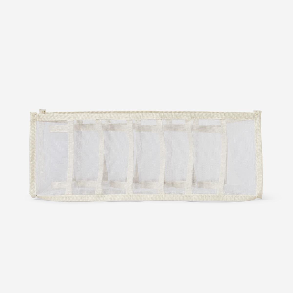 White accessory organiser