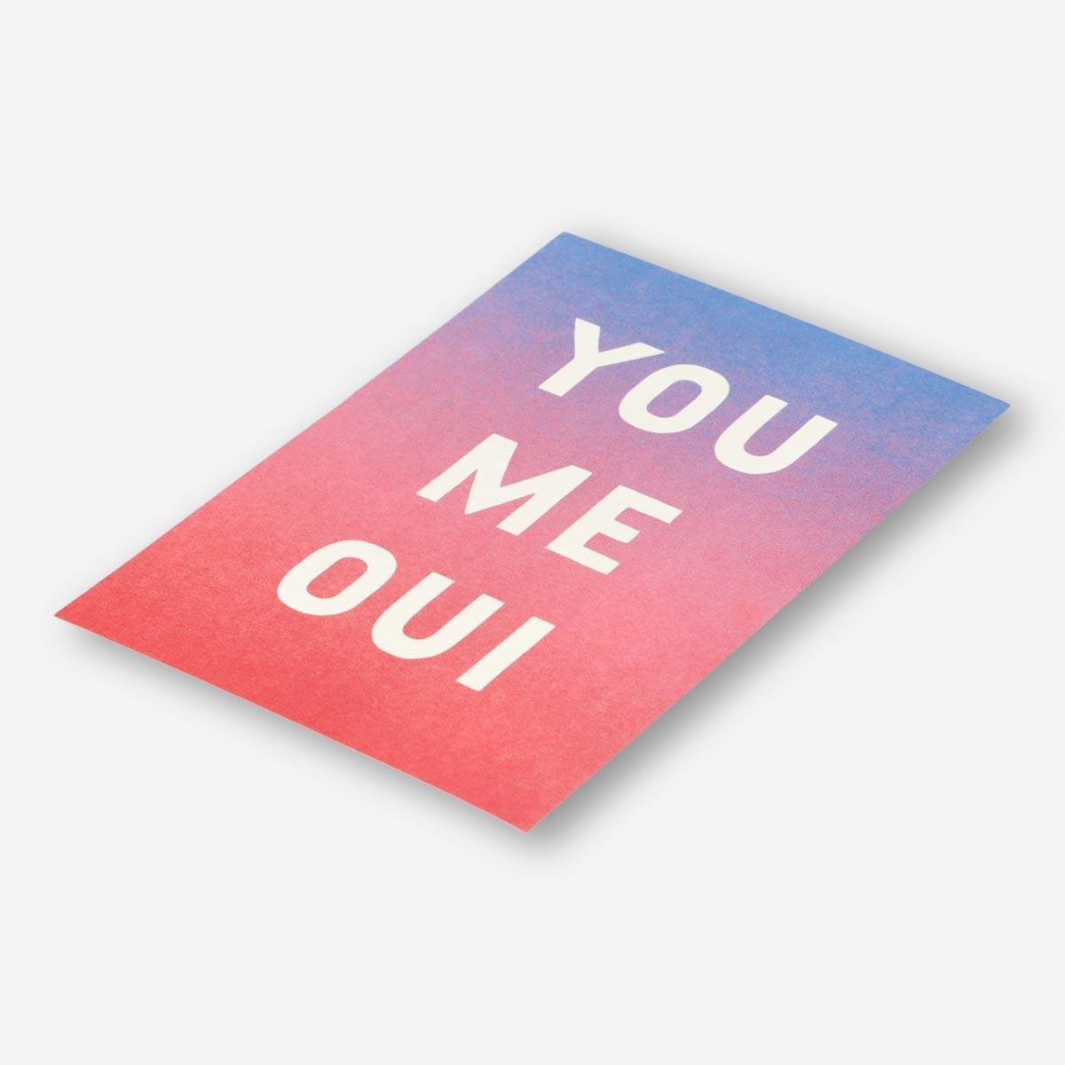 Multicolour card