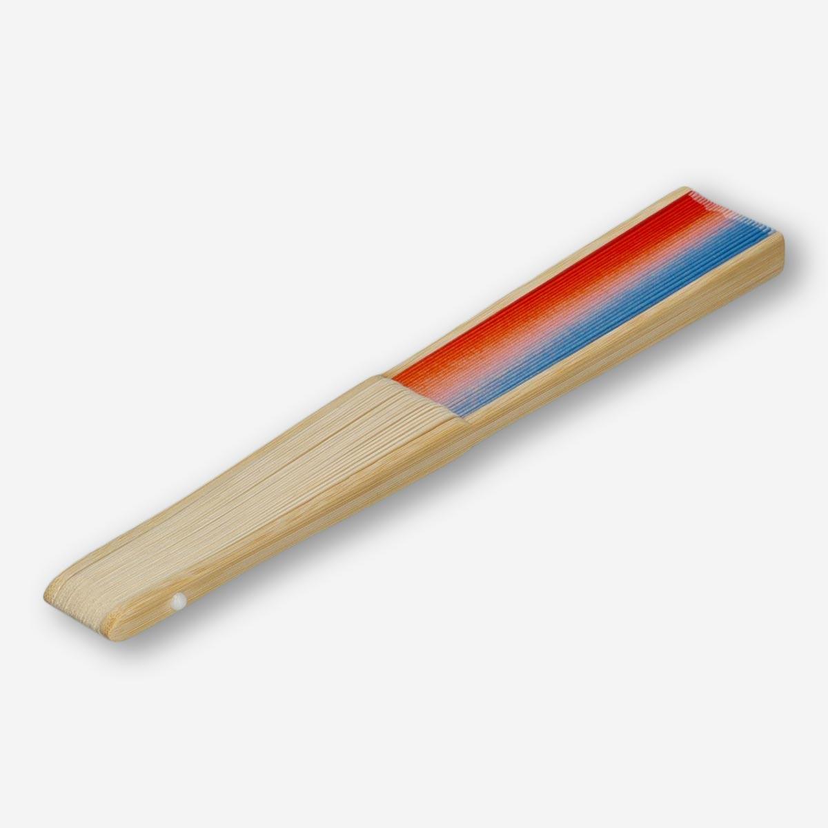 Multicolour foldable fan