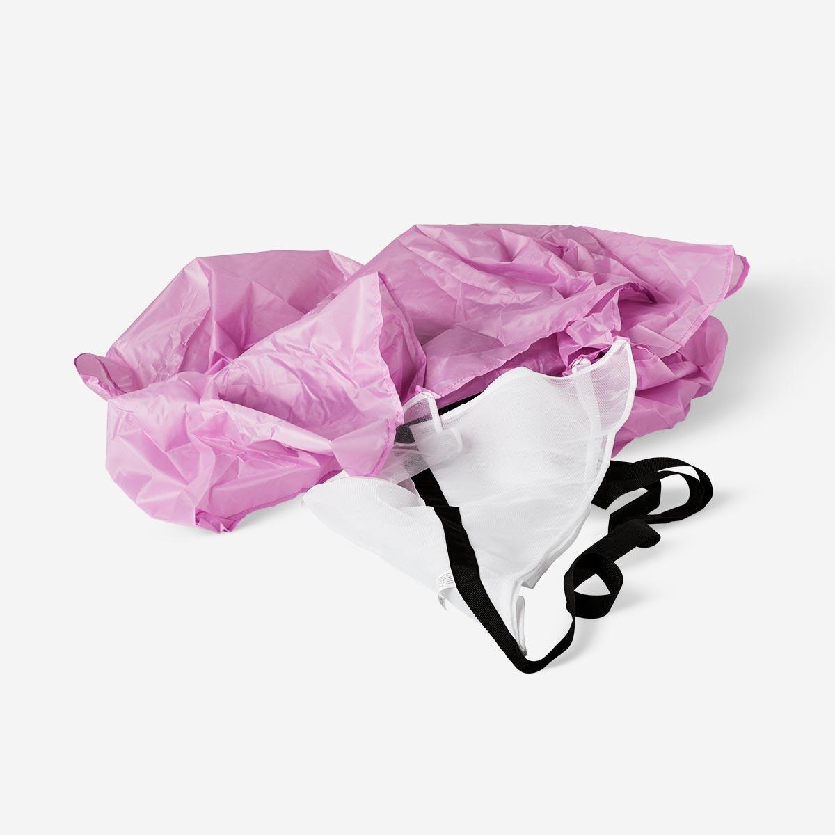 Pink running chute