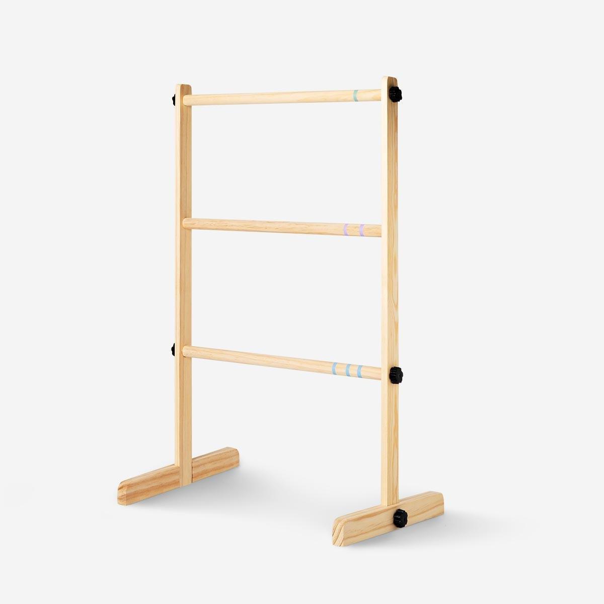 Brown wooden ladder game