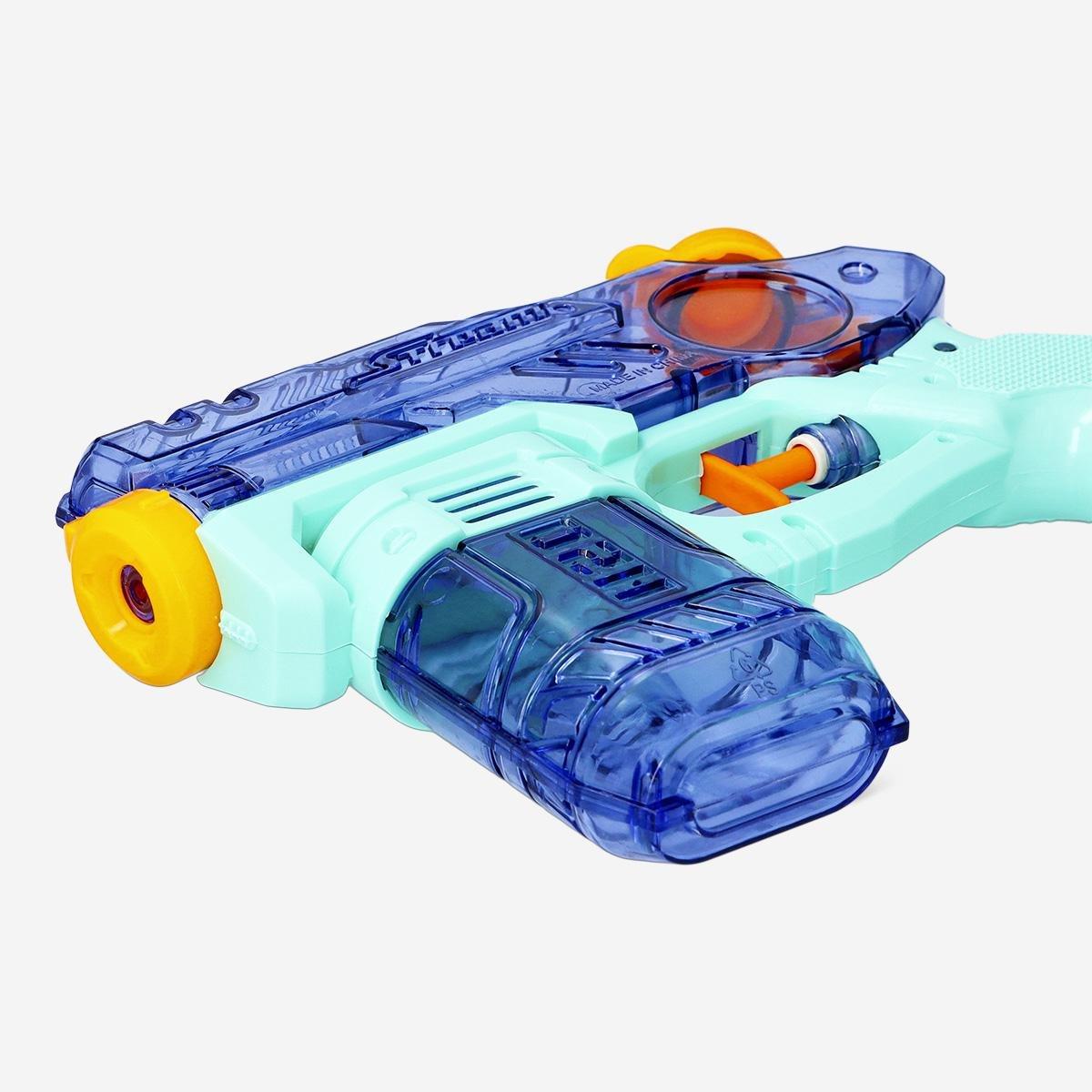 Turquoise water pistol