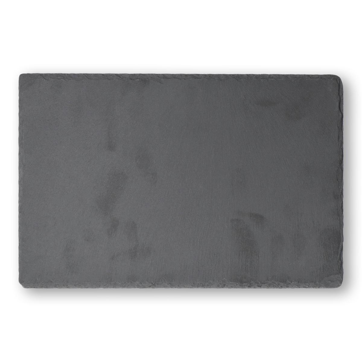 Black serving plate