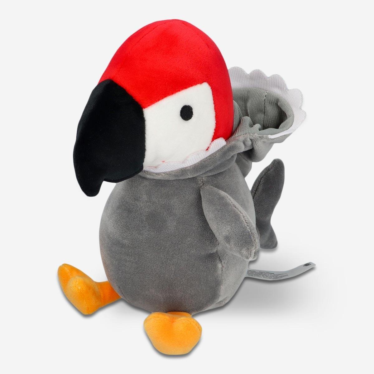 Grey cuddly friend