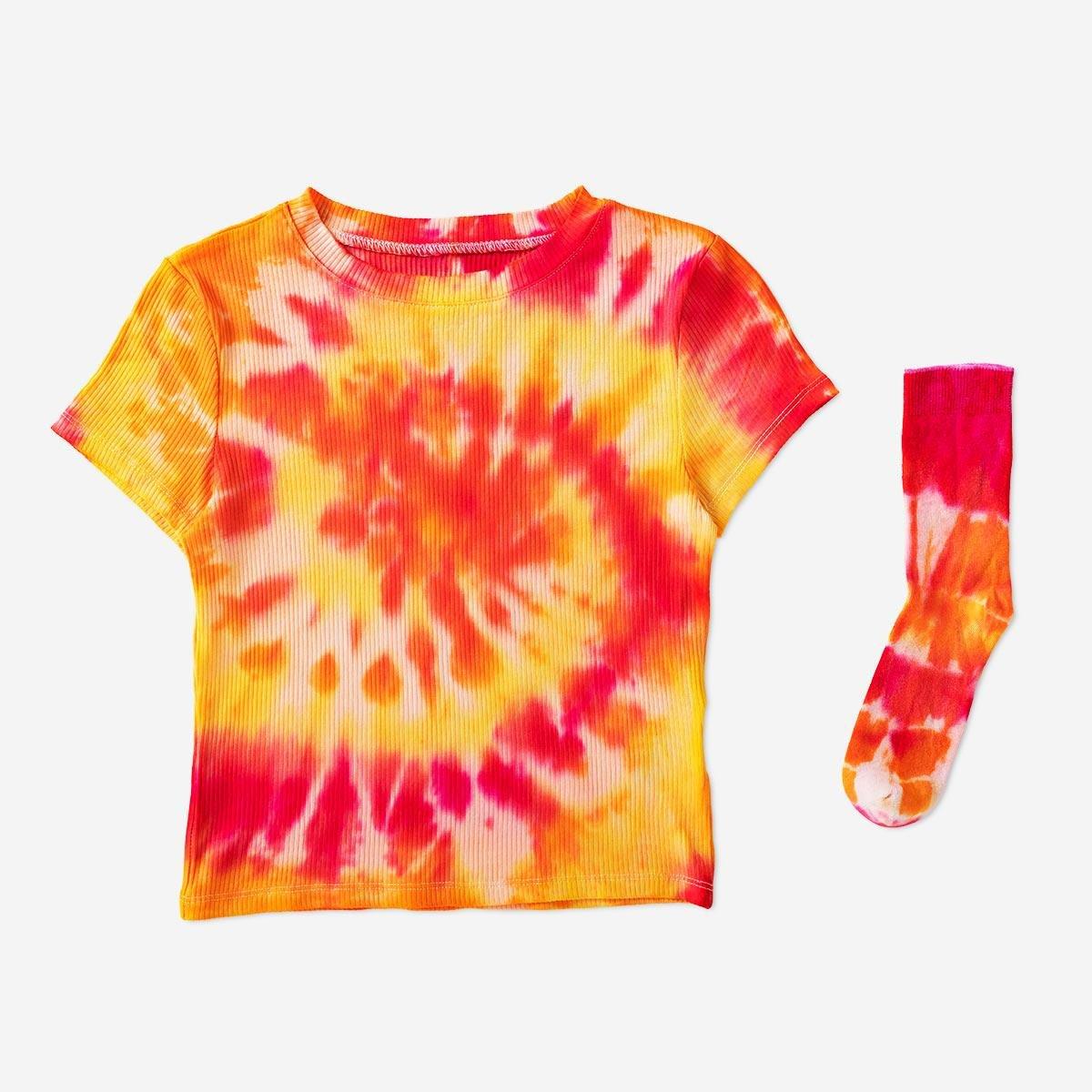 Multicolour tie-dye kit