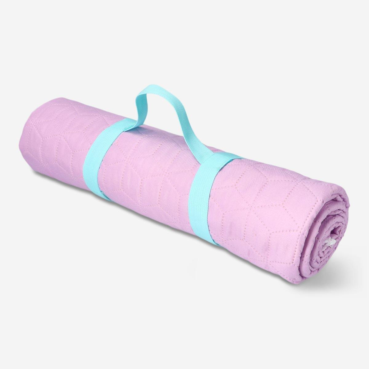 Pink picnic blanket