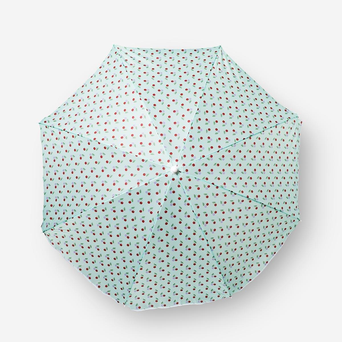 Multicolour parasol. With UV protection