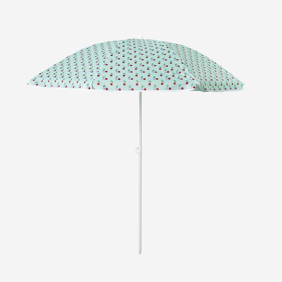 Multicolour parasol. with uv protection