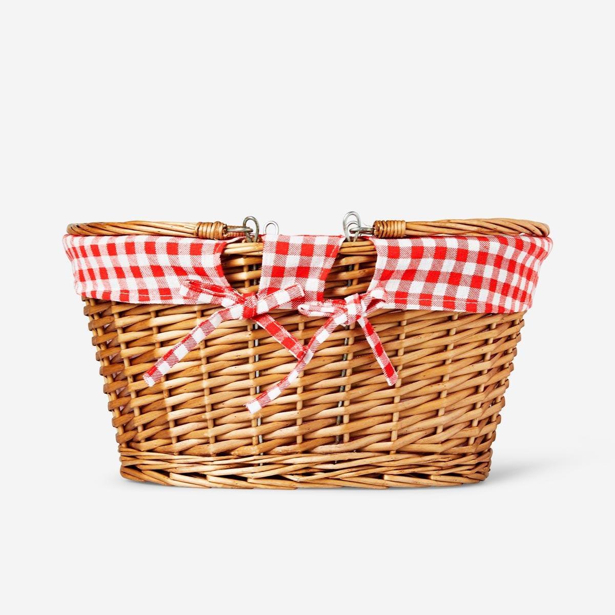 Red picnic basket