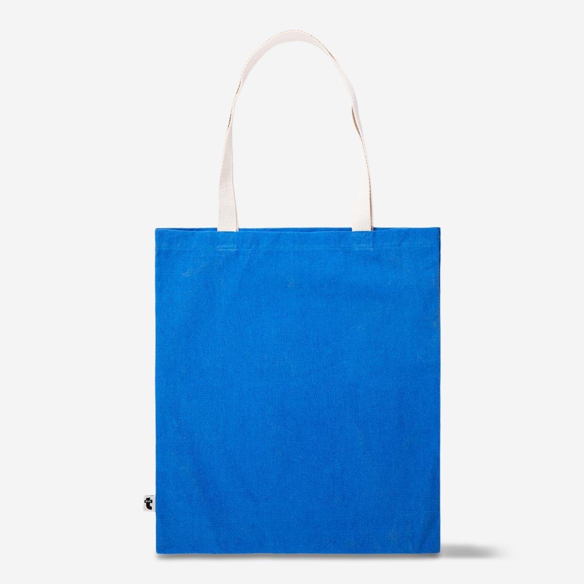 Blue tote bag