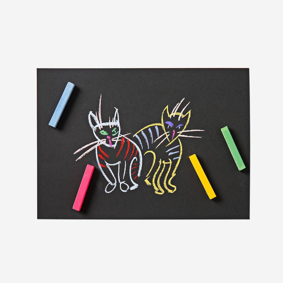 Multicolour chalk set