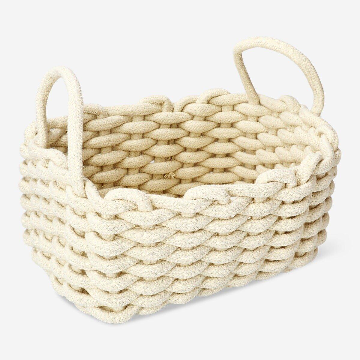 Brown storage basket | Flying Tiger UAE