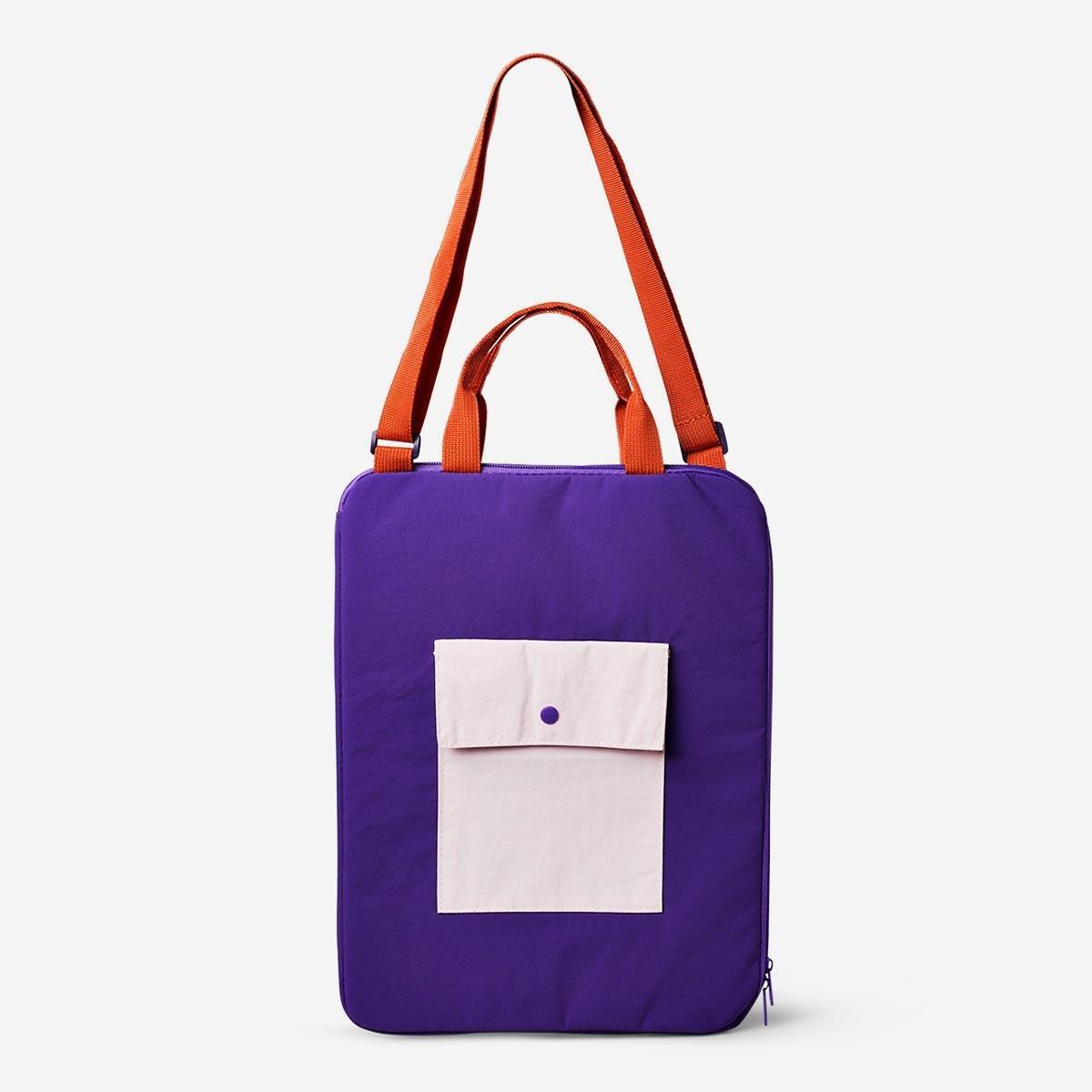 Purple laptop sleeve. 13 inch