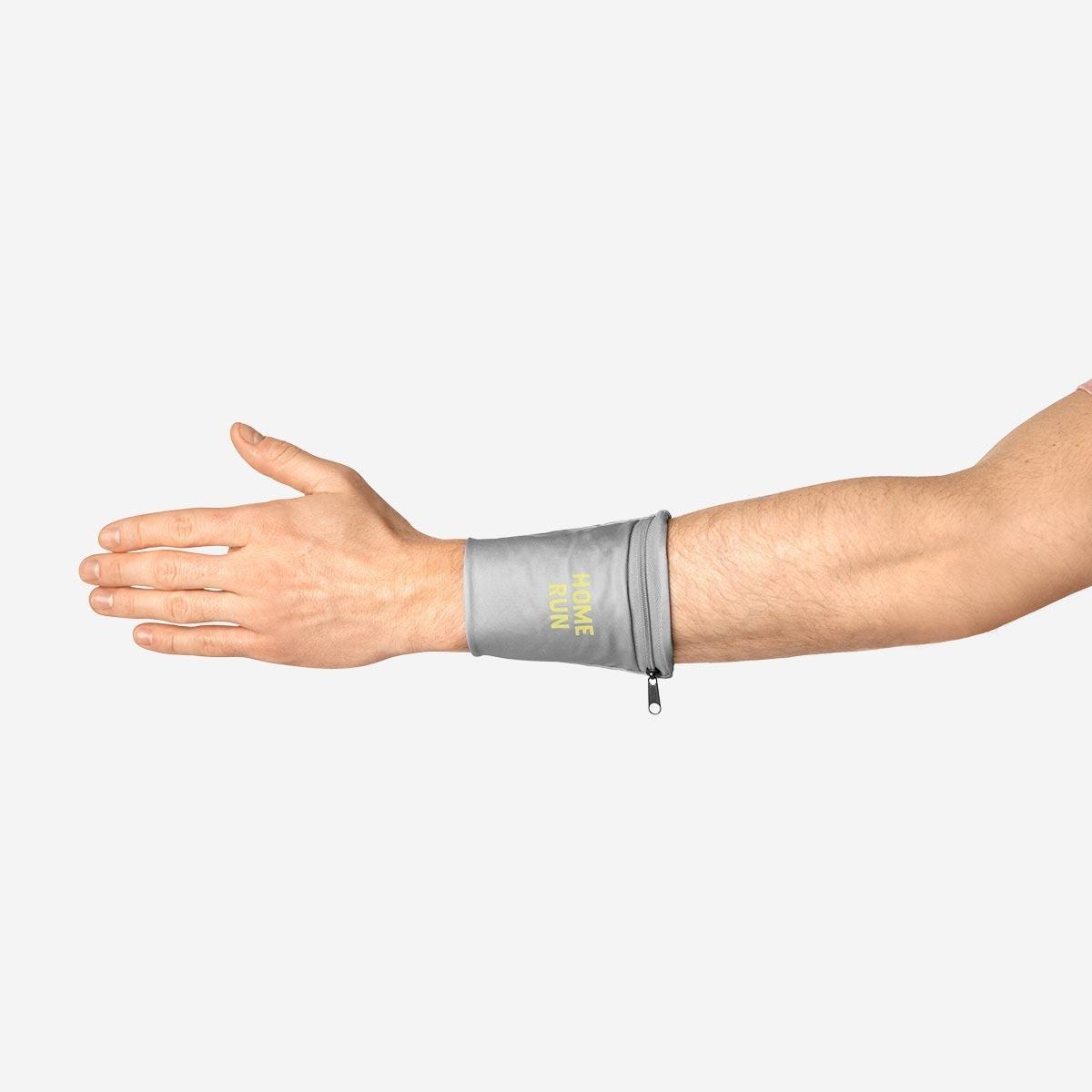 Grey wrist purse