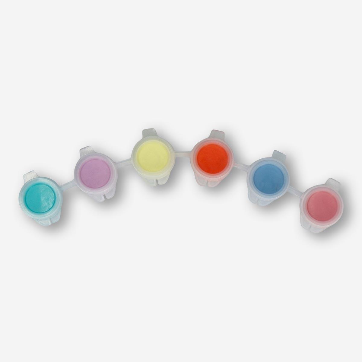 Multicolour Paint-Your-Own Mandalas. 4 Pcs