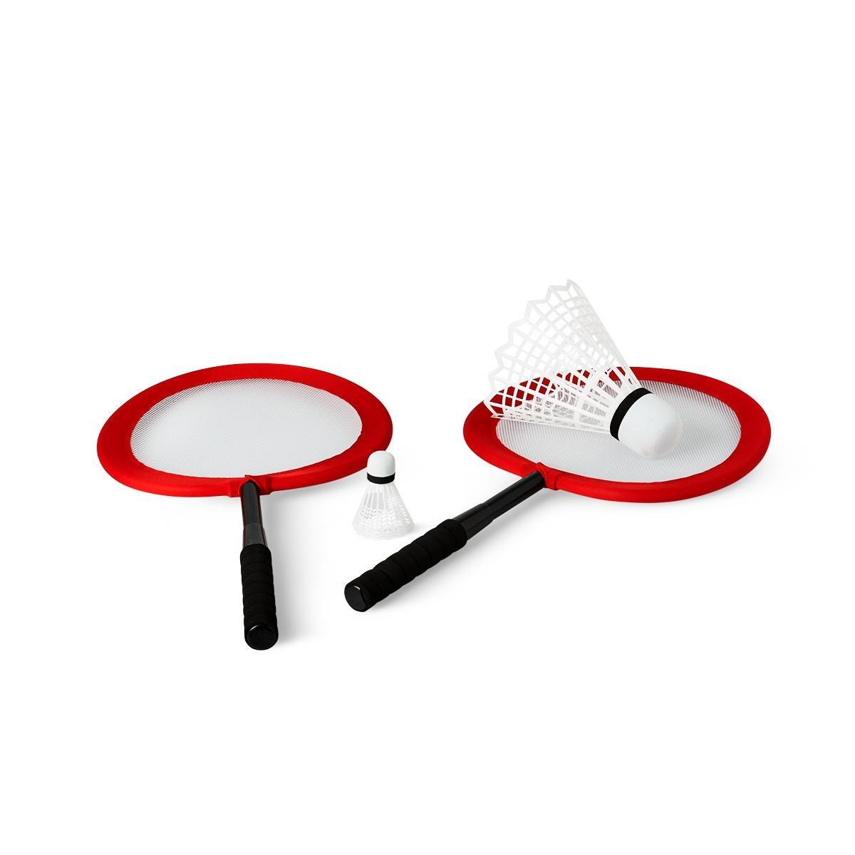 Red badminton set