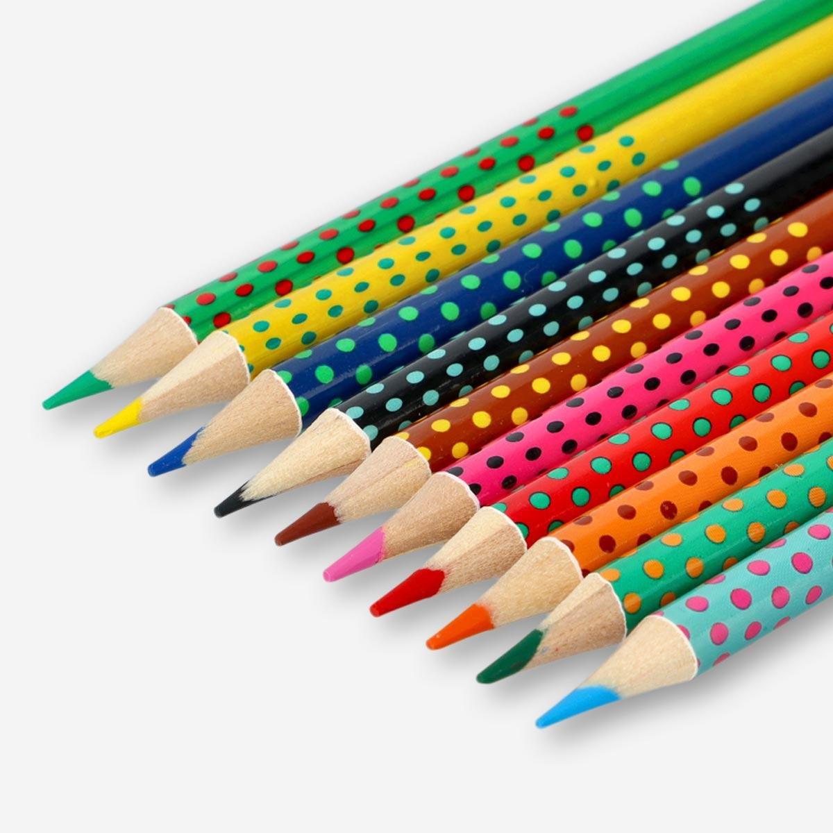 Coloured pencils